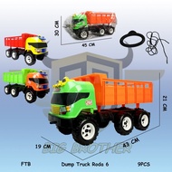 Fuso Molen Cement Dump Truck Wheel 6 Sand Truck Kids Toy Car BIGBROTHER