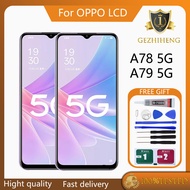 Original OPPO A78 5G A79 5G LCD Display Touch Screen Replacement