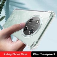 Honor X9C 5G 2024 Ultra Thin Clear Airbag Phone Case For Honor X9C X9A X9B X 9C X 9B HonorX9C 5G Sli