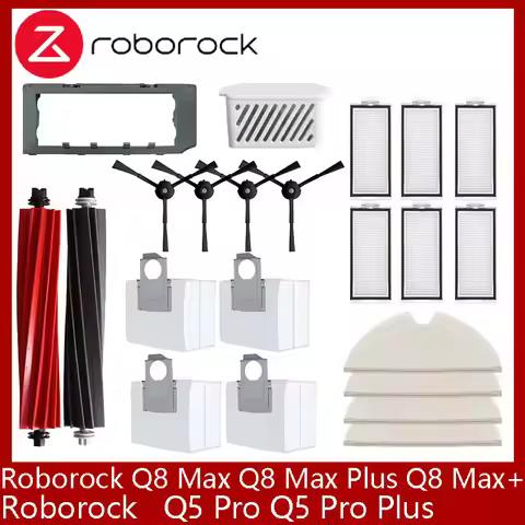 Roborock Q8 Max Q8 Max Plus Q8 Max+ Q5 Pro Q5 Pro Plus Replacement Parts Accessories Main Side Brush