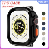 Soft TPU Case Silicone Protective Case Replacement Accessories Suitable for Apple Watch Series 8 Ultra 49mm