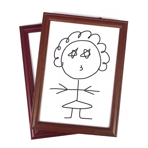 Wood Frame Sketch Pad Illusion 2.0 Magic Tricks Visual Drawing Board Stage Illusion Gimmick Props fo