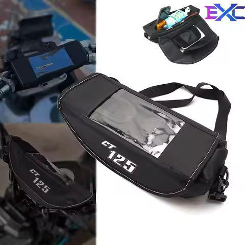 For Honda CT125 CT 125 C T 1 2 5 125Z Ct125 Ct Cl500 500 handlebar bag travel navigation waterproof 