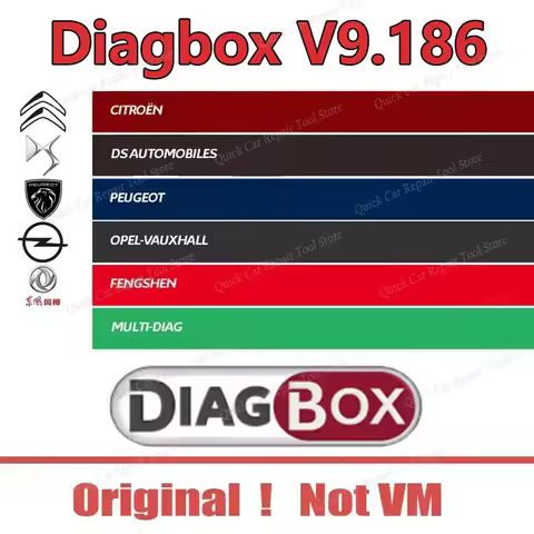 Cars diagnostic software Diagbox V9.186 work with PP2000 Le-xia3 For Peo-geot For Cit-roen Resets Ad