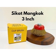 Brass Bowl Brush/ Cup Brush Grinder 3inch Brass Wire Cleaning Brush