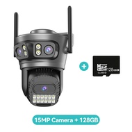 Hamrol 20MP 10X Zoom 4 Lensa 5G/2.4GHz WiFi Kamera Ptz 10MP 5X Lensa Ganda Pelacakan Otomatis CCTV O