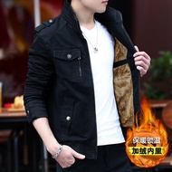 【Ready Stock】  Mens pilot jaket lelak mens cotton thickened windproof jacket military tactics mens c