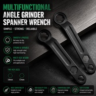 Angle Grinder Spanner Wrench - Thickened 4-Pin C-Spanner for Grinder Disc Removal & Installation -