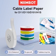 NIIMBOT D11/D110/D101/H1S Cable Label Paper Data Cable Label Fiber Optic Label Waterproof