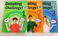 Sách - Debating challenge - bộ 3q - mã QR quét file nghe