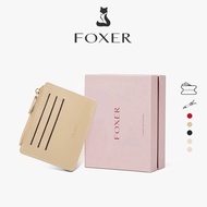 FOXER Short Wallet Credit Card Holder Mini Portable Coin Purse Women's Wallet