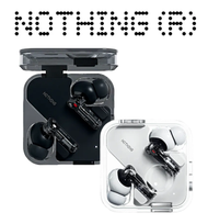 Nothing - [2色可選] NOTHING Ear (3) 主動降噪真 無線 藍牙5.3 耳機 黑色│NOTHING Ear (R)第3代、IP54 防水防塵 、迅速配對、Hi Res LDAC