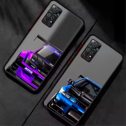 Japanese JDM Drift Car Case for Xiaomi Redmi Note 13 Pro Plus 11Pro 12 8 9 10 Pro 11 4G 8T 9S 10S 11