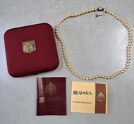 二手鋪 NO.8142 西班牙 輕奢珠寶 MAJORICA 黃金珠 珍珠項鍊 8mm 圓珠 首飾飾品