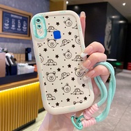 Case hp for VIVO Y91 Y91i Y93 Y95 Y91C Y1S Y90 Case Cute Bear Fashion Pattern Silicone Phone Case Pe