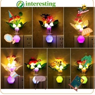 INTERESTING Colorful Little Night Light Originality EU Plug Gift