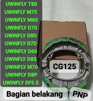 KAMPAS REM BAGIAN BELAKANG UWINFLY T80 M75 D8D D60 D70 D8S D7D M60 M70 DF5S