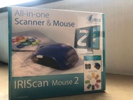 美國IRIScan Mouse 2雷射滑鼠含OCR文件掃描器二合一功能Windows可換殼