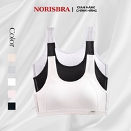 Combo of 3 Breathable Mesh Cotton Sports Bras, Student Bras with No Edges NORISBRA A611