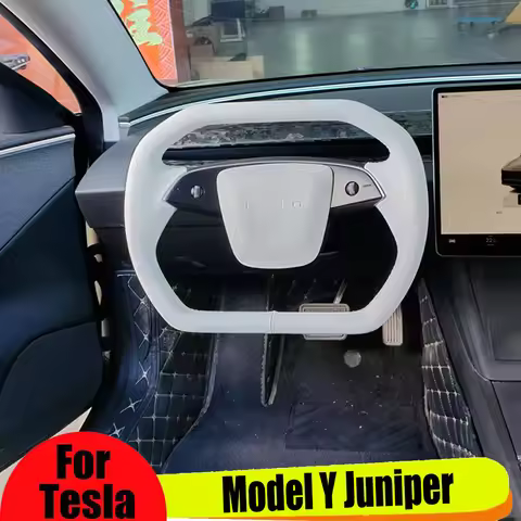 Model Y Juniper Yoke Handle For Tesla RWD Y 2025 Cybertruck Yoke Steering Wheel Car Steering Wheel M