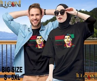 BIG SIZE (S-5XL) Kaos Pria Wanita / Kaos Football Kaos BITMAP FACE CRISTIANO RONALDO. KAOS CR7