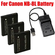 【Limited Quantity】 Camera With Charger Nb 8l Nb8l Nb-8l For Powershot A3300 A3200 A3100 A3000 A2200 