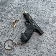 新品现货合金帝国1:3格洛克G34 TTI疾速追杀钥匙扣抛壳模型小手不可发射Alloy Empire 1:3 Glock G34 T20260112