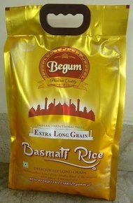 Begum Basmati Rice 5kg   Extra long grain