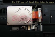 1.8吋 SSD 硬碟 ZIF轉接卡適用 富士通U2010 1TB 512GB 256GB M.2 2242 NGFF