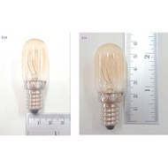 หลอดไฟตู้เย็น ใส E12 E14 E17 ใช้ได้กับตู้เย็นทุกยี่ห้อ หลอดตู้เย็น หลอดไฟ