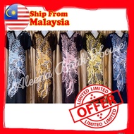 Kaftan Bunga Penuh / Baju Kelawar DEKA ( READY STOCK)