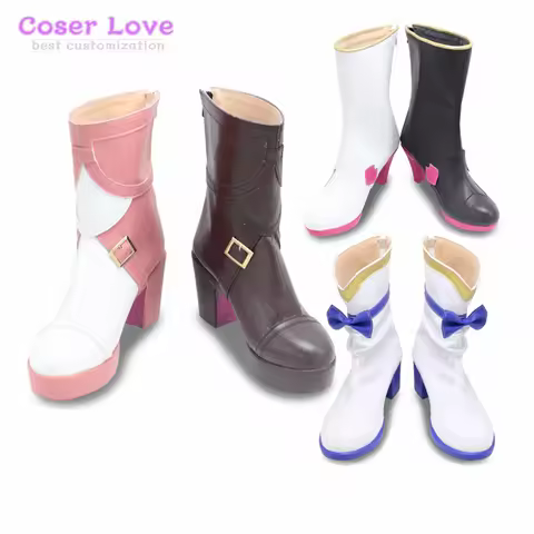 Uma musume Pretty Derby Grass Wonder Symboli Rudolf Sakura Bakushin Cosplay Shoes Boots Halloween Ch