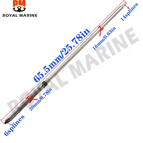 Driver Shaft Assy(Short) 61N-45510 Fit 30HP 25HP 61N 61T Yamaha Outboard Engine 61N-45510-00 Parsun,