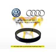 Audi - B8 A4 A5 Q3 Q5 TT / Volkswagen - Scirocco Passat B6 B7 Golf MK6 EA888 54Teeth Water Pump Belt