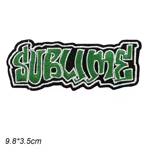 Colorful Social Anxiety Humorous Inspiration Sayings Sublime Iron On Embroidered Clothes Dress Patch