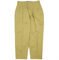 VAINL ARCHIVE x Dickies 特別版 LIVE-PT-2 T/C Live 工作褲，M 碼，駝色，雙褶工裝褲，183M40VA01（二手）