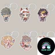 22Vtuber Cartoon Character Keychain LUXIEM_DH