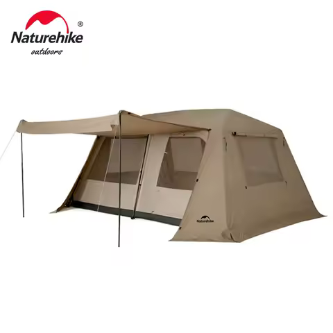 Naturehike 2026 Village 13 Lite Camping Tent 3 4 Person Automatic Tent Outdoor Park Family One Touch