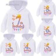 {Tonglaile children's clothing} Kids Winter Baby Boy Clothes It’s my 6 7 8 9 old Birthday Children Girl Hoodies Boys Anime Hoodie For Girls Clothing Sweatshirts