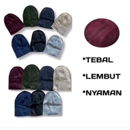 Knitted beanie hat POLOS men's beanie hat Wanita beanie hat/ POLOS beanie hat hat