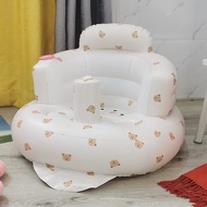 Baby Inflatable Chair Portable Foldable Printed Leakproof Soft Shower Sofa for Training Toddlers Kids