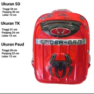 Spiderman logo School Bag