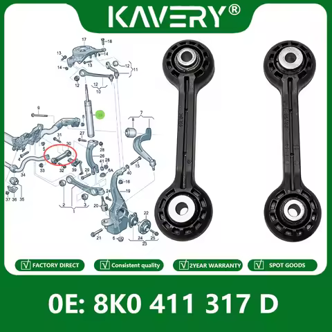 KAVERY For Front Sway Bar Link 8K0411317D Left Right Pair Fits Audi A4 B8 A5 A6 A7 Q5 Car Accessorie