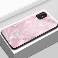 Case For Samsung A71 4G A71 5G A91 Shockproof Glass Shell Phone
