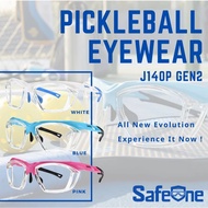 SafeOne J140P Gen2 LENS-FREE Pickleball Protection Eyewear