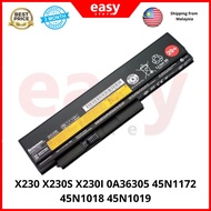 Lenovo Thinkpad X230 X230s X230i 0A36305 45N1172 45N1018 45N1019 Laptop Battery Replacement Brand Ne
