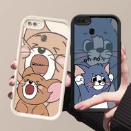 MK-101 Tom Jerry Soft Silicone Casing for OPPO A7 F7 A12s A12 F9 A5S Realme 2 Pro