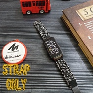 Strap huawei band 8 anyam paracord free adapter