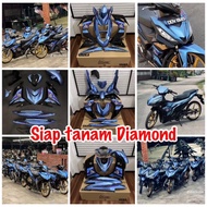 JL Magic Boy Y15 Y16 RS150 RSX LC135 V1 V4 V5 V6 V7 LC135 V8 (F.I) NVX V1 V2 Butterfly Blue Baby Blu