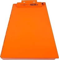Posse Box - Side-Opening Dual Compartment Clipboard PB-37S-PCOra · Orange Powder-Coat · 14" x 9" x 1